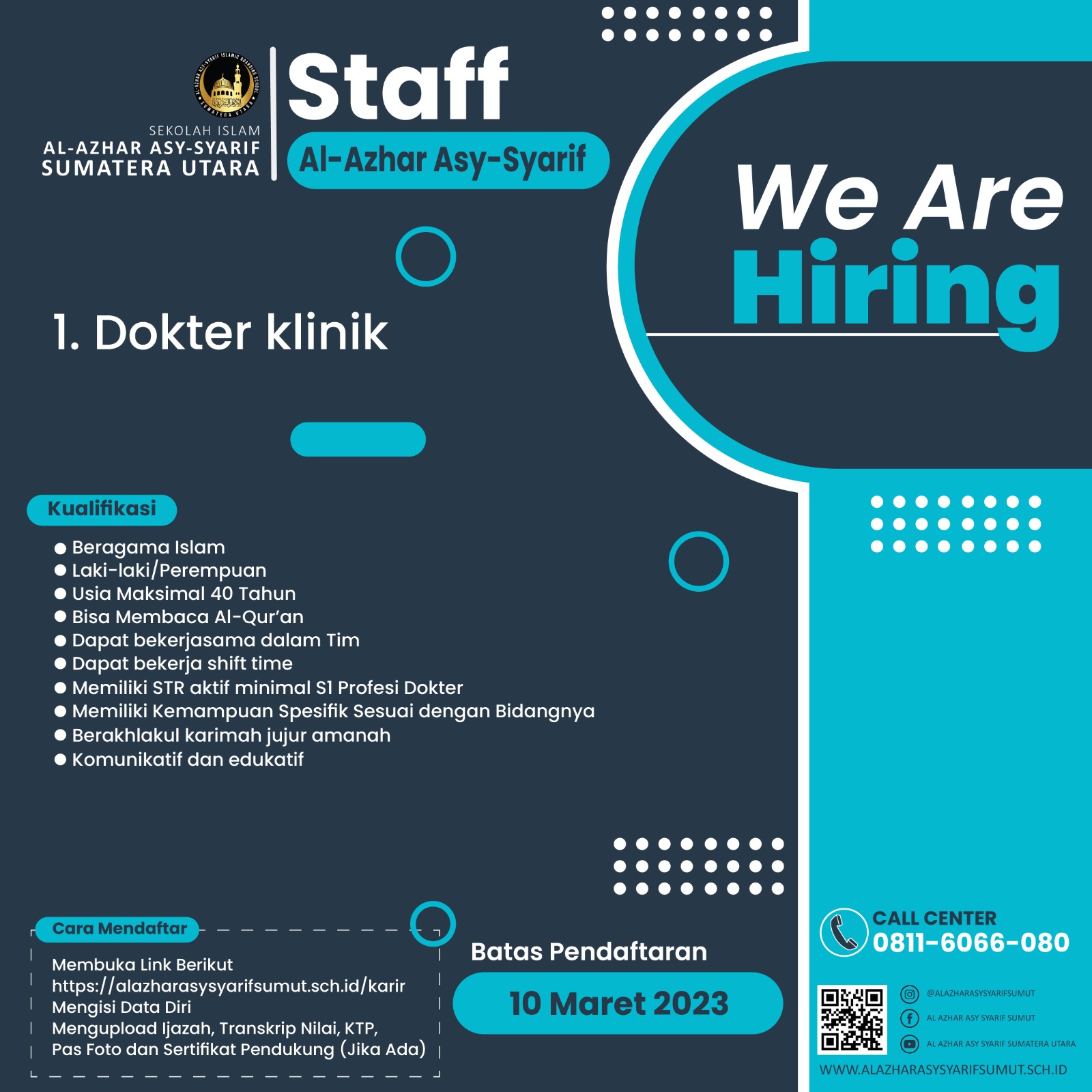 Lowongan Kerja Dokter Klinik